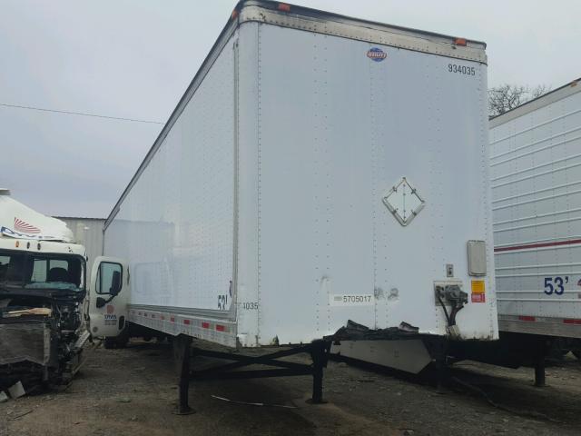 1UYVS25311P570517 - 2001 UTILITY TRAILER WHITE photo 1