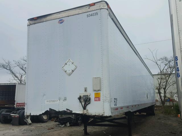 1UYVS25311P570517 - 2001 UTILITY TRAILER WHITE photo 2