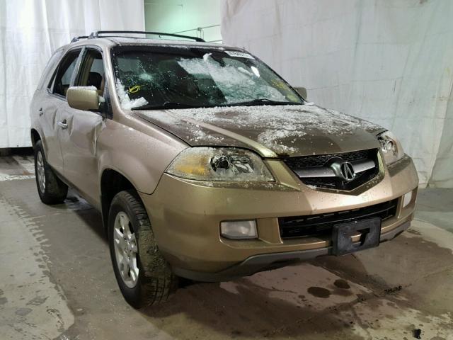 2HNYD18636H548661 - 2006 ACURA MDX TOURIN GOLD photo 1