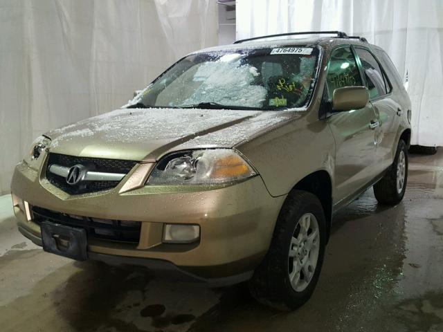 2HNYD18636H548661 - 2006 ACURA MDX TOURIN GOLD photo 2