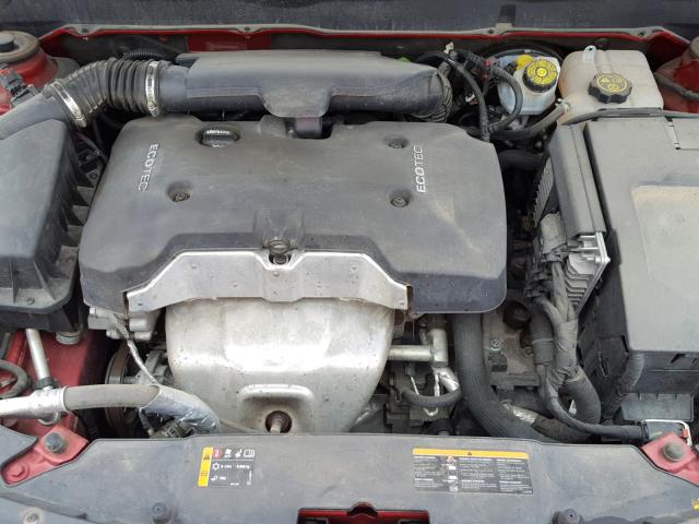 1G11H5SL8EF207041 - 2014 CHEVROLET MALIBU LTZ 红色 照片 7