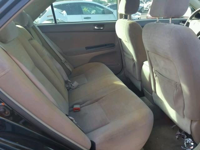 4T1BE30K35U044244 - 2005 TOYOTA CAMRY LE შავი ფოტო 6