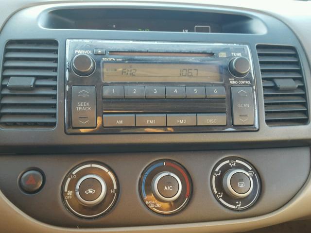 4T1BE30K35U044244 - 2005 TOYOTA CAMRY LE შავი ფოტო 9