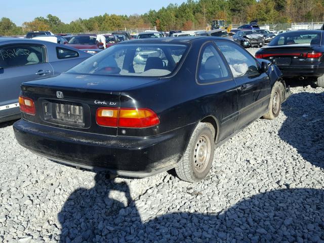 1HGEJ2220SL043544 - 1995 HONDA CIVIC DX BLACK photo 4