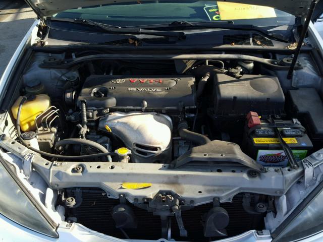JTDBE30K720046540 - 2002 TOYOTA CAMRY LE SILVER photo 7