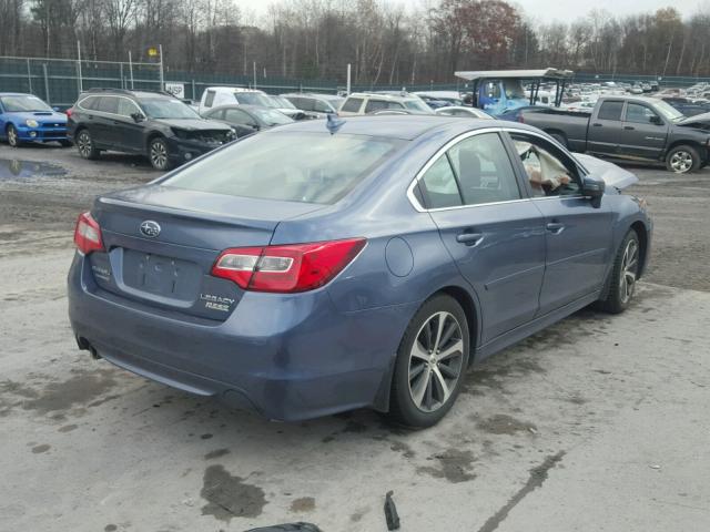 4S3BNAN60G3011442 - 2016 SUBARU LEGACY 2.5 BLUE photo 4