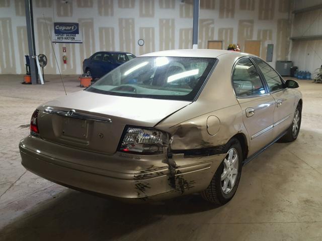 1MEHM55S51G649640 - 2001 MERCURY SABLE LS P GOLD photo 4