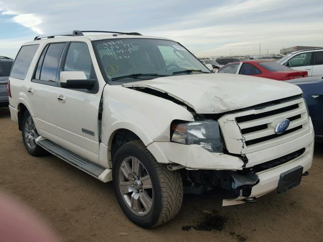 1FMFU20597LA94745 - 2007 FORD EXPEDITION WHITE photo 1