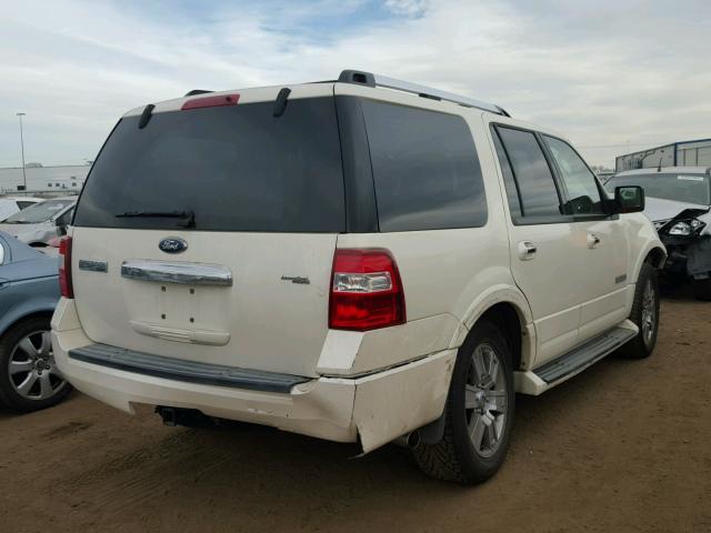 1FMFU20597LA94745 - 2007 FORD EXPEDITION WHITE photo 4