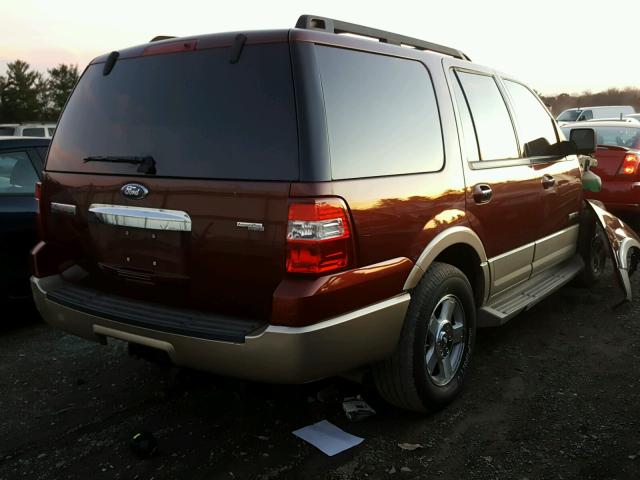 1FMFU17567LA83198 - 2007 FORD EXPEDITION RED photo 4