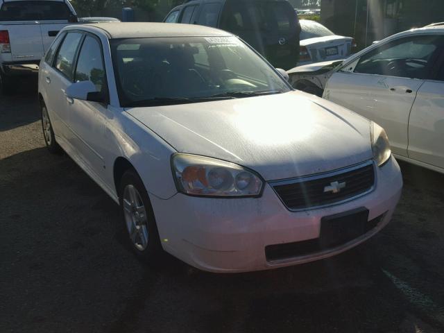 1G1ZT61816F107479 - 2006 CHEVROLET MALIBU MAX WHITE photo 1