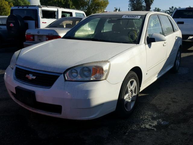 1G1ZT61816F107479 - 2006 CHEVROLET MALIBU MAX WHITE photo 2