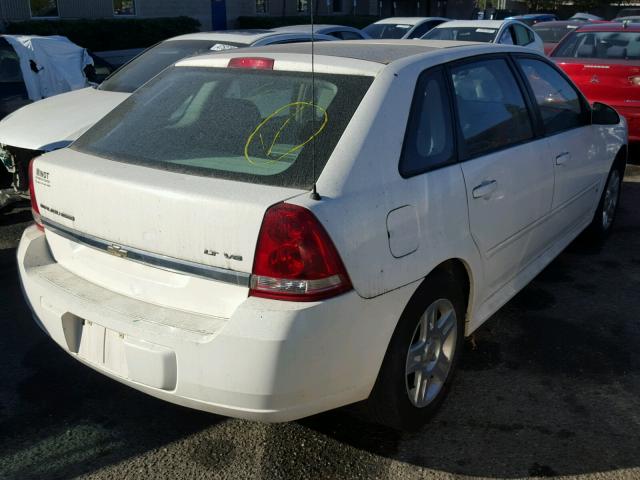 1G1ZT61816F107479 - 2006 CHEVROLET MALIBU MAX WHITE photo 4