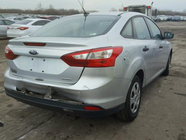 1FADP3E22DL113094 - 2013 FORD FOCUS S SILVER photo 4