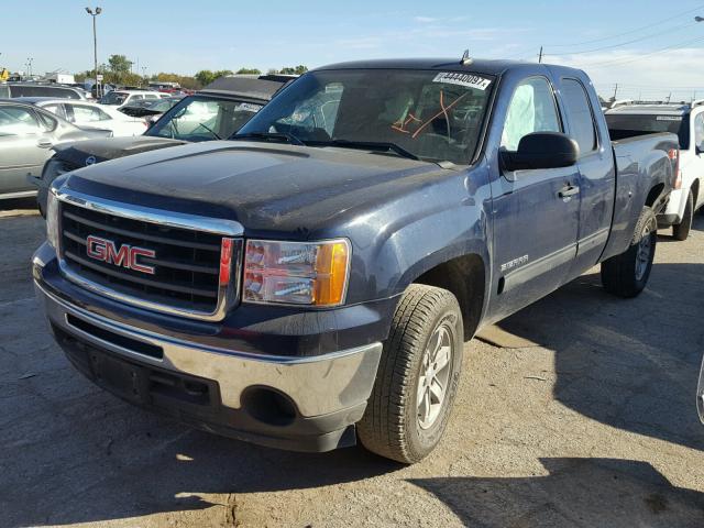 1GTSKVE39AZ278329 - 2010 GMC SIERRA K15 BLUE photo 2