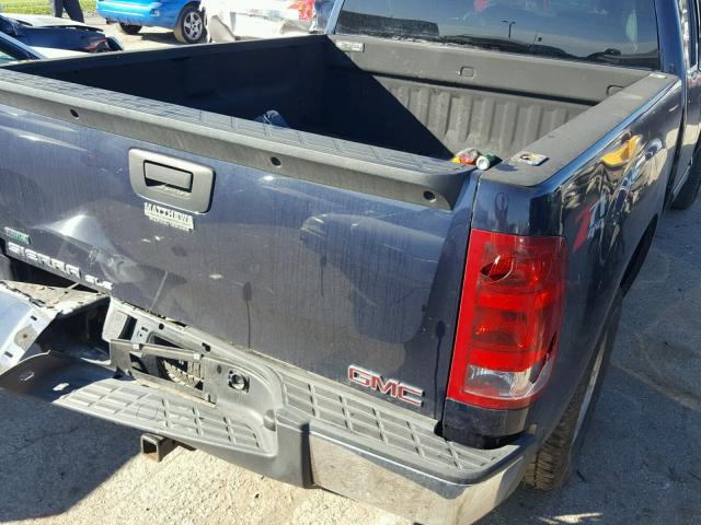 1GTSKVE39AZ278329 - 2010 GMC SIERRA K15 BLUE photo 6