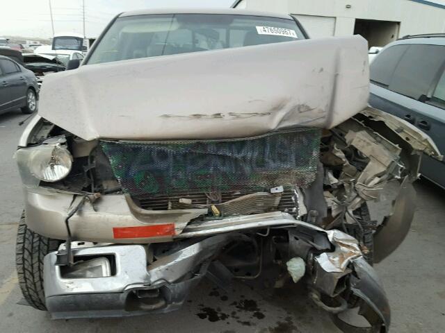 1FTPX14554KD85409 - 2004 FORD F150 BROWN photo 7