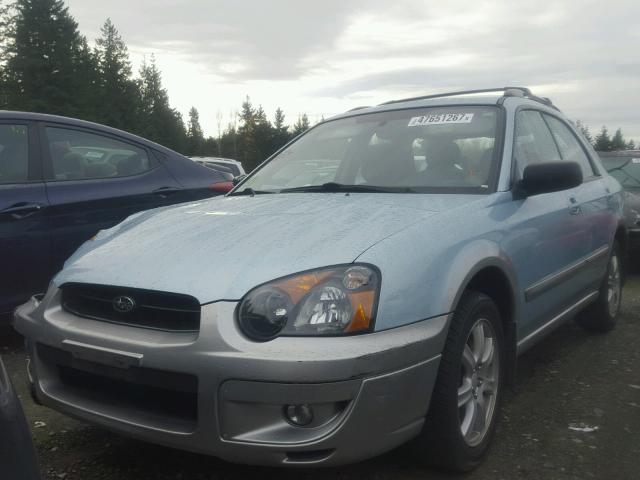 JF1GG68545H813255 - 2005 SUBARU IMPREZA OU BLUE photo 2