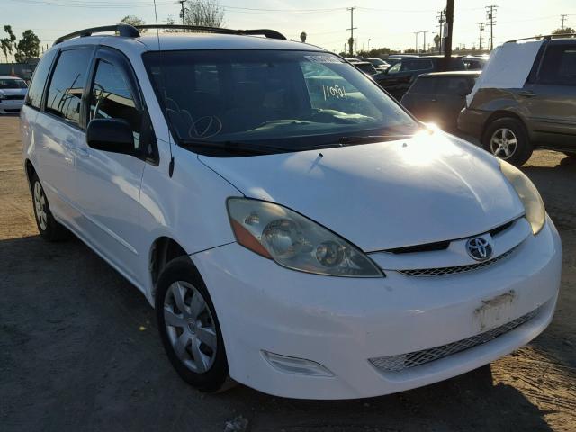 5TDZA23C36S402185 - 2006 TOYOTA SIENNA CE WHITE photo 1