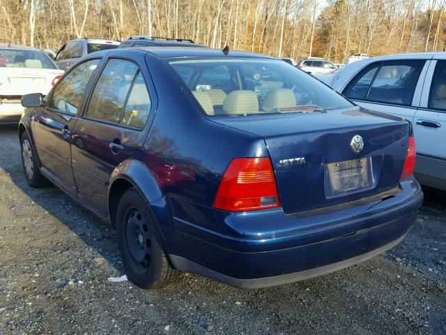 3VWRK69M13M071491 - 2003 VOLKSWAGEN JETTA GL BLUE photo 3