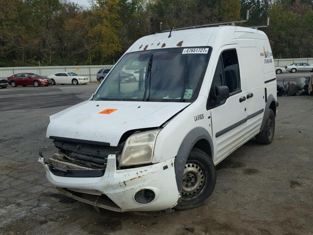 NM0LS7DN8AT006244 - 2010 FORD TRANSIT CO WHITE photo 2