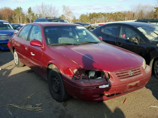 4T1BG22K9VU134967 - 1997 TOYOTA CAMRY CE RED photo 1