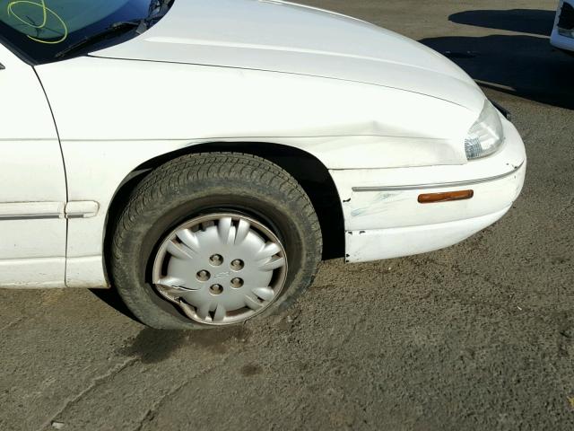 2G1WL52J911250601 - 2001 CHEVROLET LUMINA WHITE photo 9