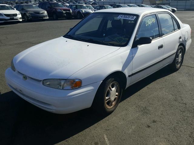 1Y1SK5484WZ412678 - 1998 CHEVROLET GEO PRIZM 白色 照片 2