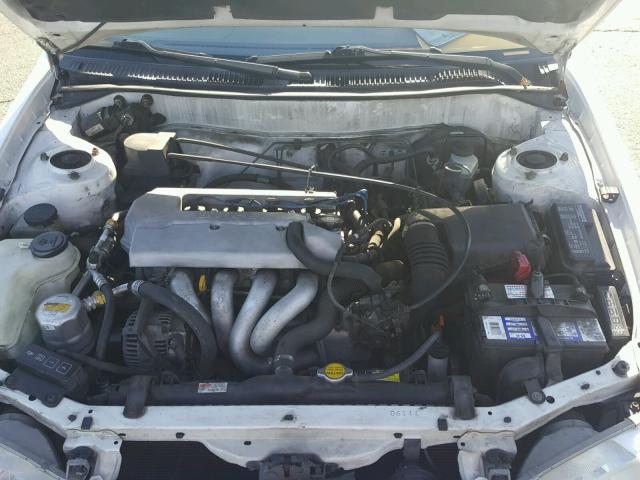 1Y1SK5484WZ412678 - 1998 CHEVROLET GEO PRIZM 白色 照片 7