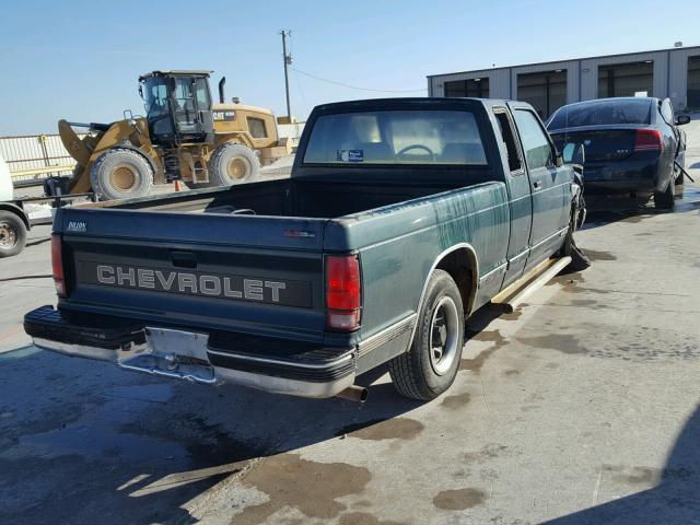 1GCCS19Z9P0191121 - 1993 CHEVROLET S TRUCK S1 GREEN photo 4