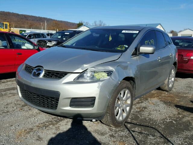 JM3ER293170140063 - 2007 MAZDA CX-7 SILVER photo 2