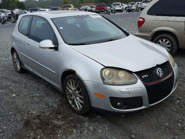 WVWFV71KX6W111035 - 2006 VOLKSWAGEN NEW GTI SILVER photo 1