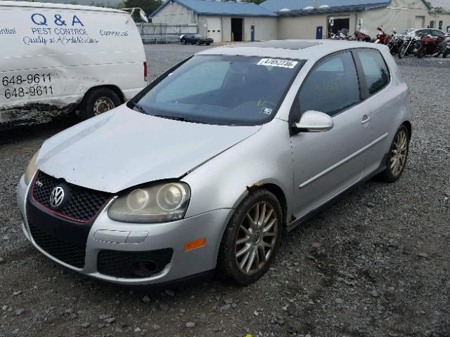 WVWFV71KX6W111035 - 2006 VOLKSWAGEN NEW GTI SILVER photo 2