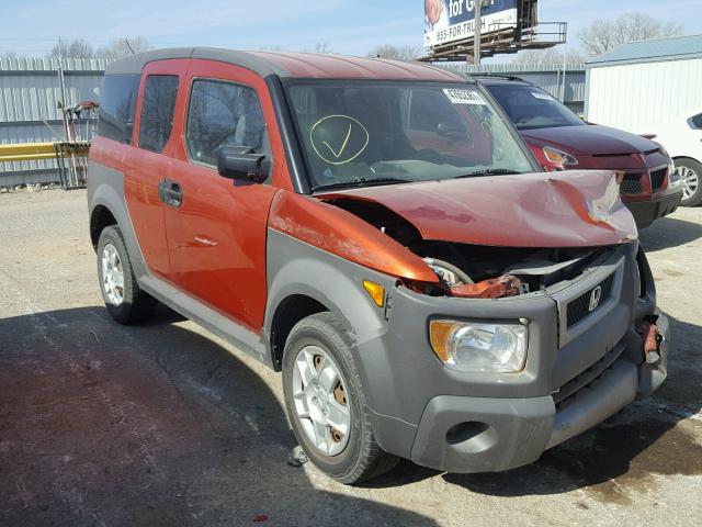 5J6YH18365L005512 - 2005 HONDA ELEMENT LX ORANGE photo 1