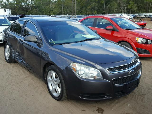 1G1ZA5EU3BF341057 - 2011 CHEVROLET MALIBU LS GRAY photo 1