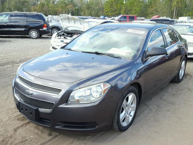 1G1ZA5EU3BF341057 - 2011 CHEVROLET MALIBU LS ნაცრისფერი ფოტო 2