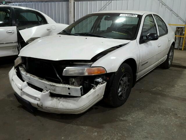 1B3EJ46X7XN618056 - 1999 DODGE STRATUS WHITE photo 2