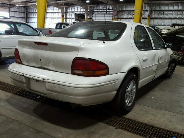 1B3EJ46X7XN618056 - 1999 DODGE STRATUS WHITE photo 4