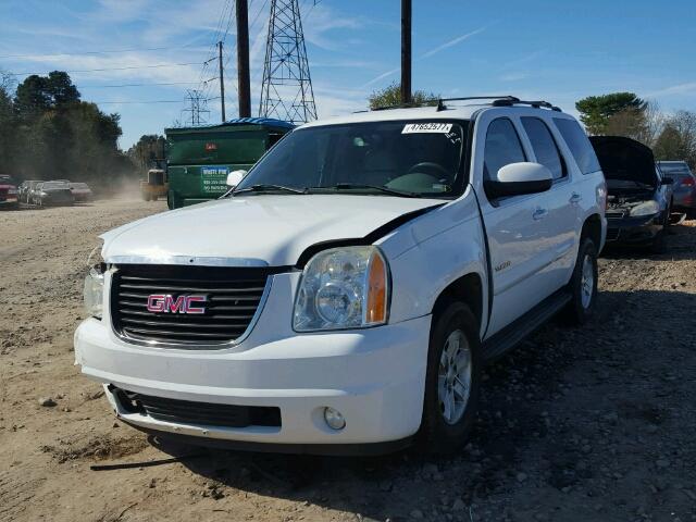 1GKFC13J57J148312 - 2007 GMC YUKON WHITE photo 2