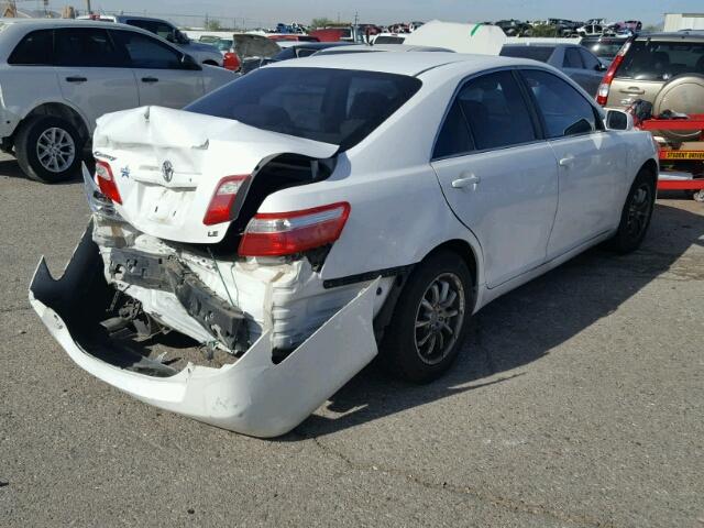 4T1BK46K99U584595 - 2009 TOYOTA CAMRY SE WHITE photo 4