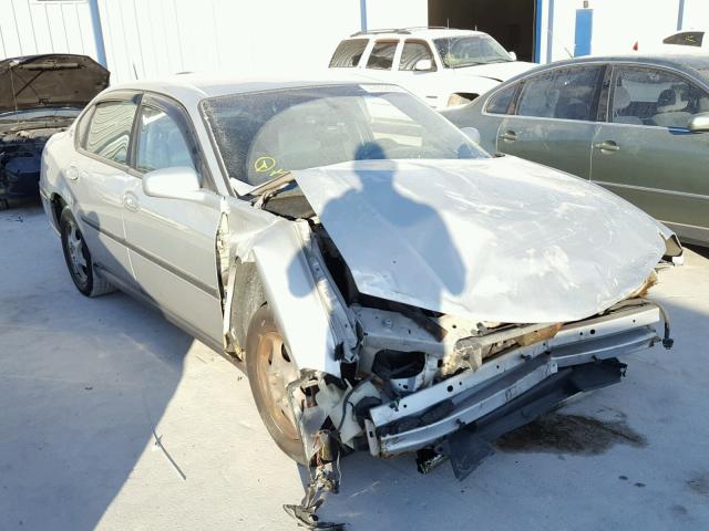 2G1WF55E929275023 - 2002 CHEVROLET IMPALA SILVER photo 1