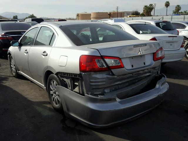 4A32B2FF5BE029488 - 2011 MITSUBISHI GALANT FE SILVER photo 3