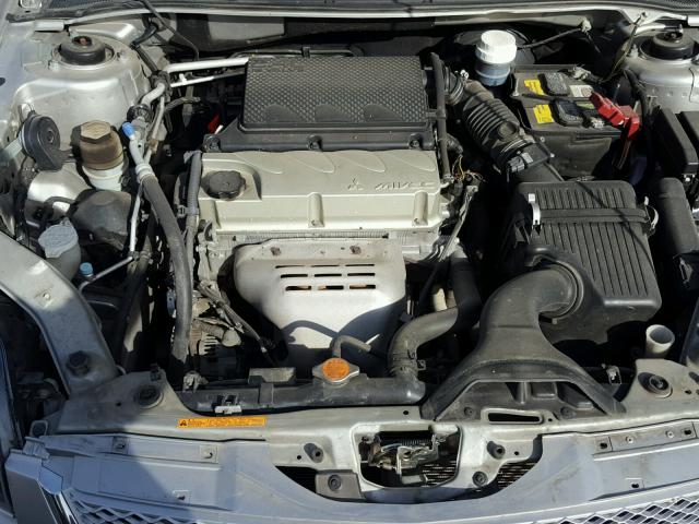 4A32B2FF5BE029488 - 2011 MITSUBISHI GALANT FE SILVER photo 7