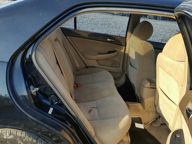 1HGCM56485A016149 - 2005 HONDA ACCORD LX BLACK photo 6