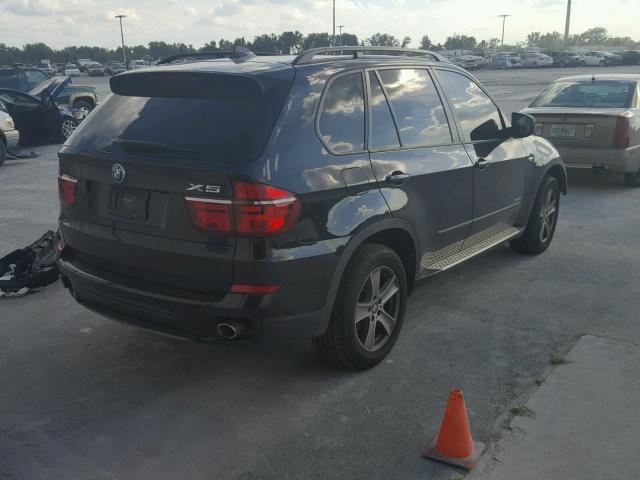 5UXZW0C5XCL665115 - 2012 BMW X5 XDRIVE3 BLACK photo 4