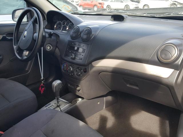 KL1TD56617B054021 - 2007 CHEVROLET AVEO BASE Сұр фото 9