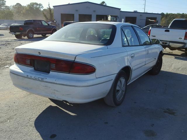 2G4WS52J311140228 - 2001 BUICK CENTURY CU WHITE photo 4