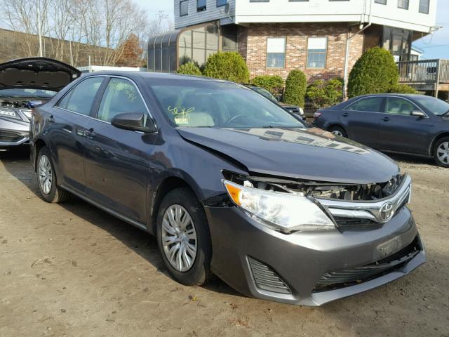 4T4BF1FK6CR239170 - 2012 TOYOTA CAMRY BASE GRAY photo 1