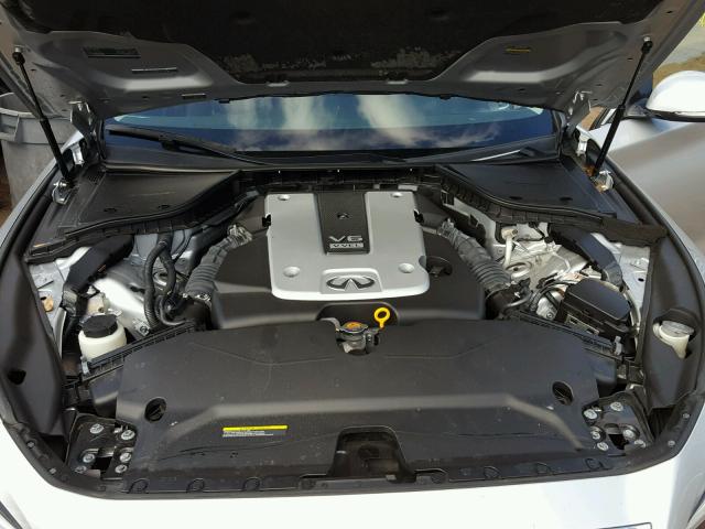 JN1BV7APXEM691670 - 2014 INFINITI Q50 BASE Сріблястий фото 7