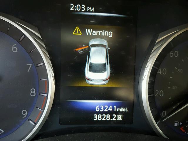 JN1BV7APXEM691670 - 2014 INFINITI Q50 BASE Сріблястий фото 8